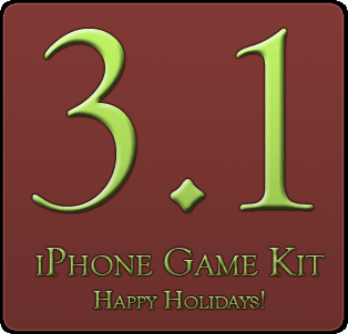 The 3.1 iPhone Game Kit... Happy Holidays!